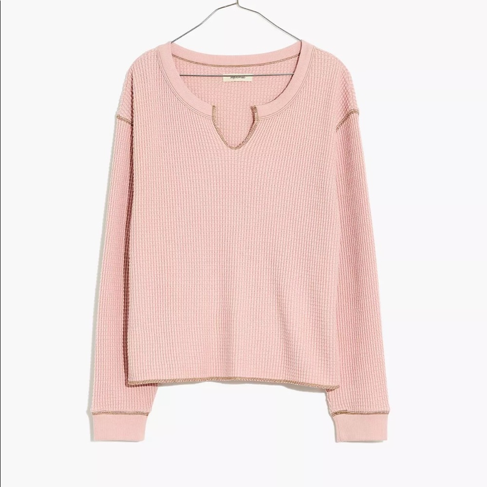 NEW madewell waffle crop